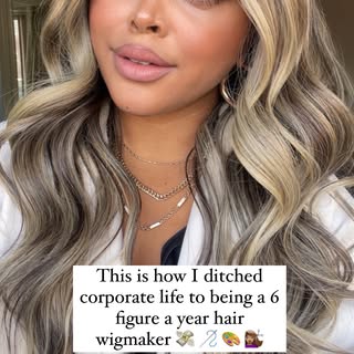 ✨ from corporate hell, to hair boss heaven ✨

If you’re looking to take your wig game to the next le