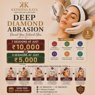 ✨ Reveal Your Natural Glow with Deep Diamond Abrasion ✨

Say goodbye to dull skin and hello to smoot
