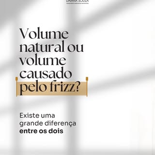Você sabe identificar o que está dando corpo ao seu cabelo? 🧐

Existe uma linha tênue, mas muito im