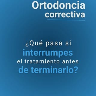 La paciencia es la clave en Ortodoncia. 🕰️

No  suspendas el tratamiento por tu cuenta. La estabili