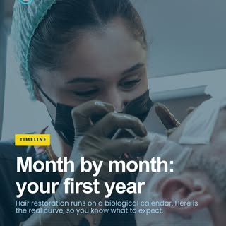 Wondering what really happens after a hair transplant?
Growth isn’t instant it follows a natural bio