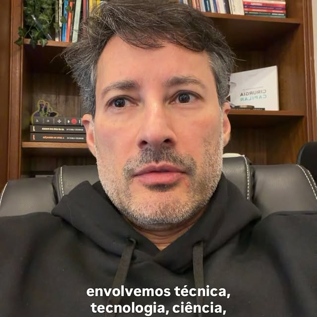 Escuta essa explicação sobre a medicina e a cirurgia capilar regenerativa pra você entender qual é o