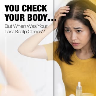 You do a blood test.
You check your eyes.
You take care of your body.

But bila kali terakhir you ch