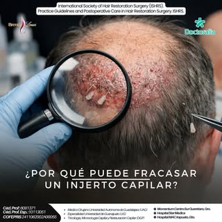 🩺💇‍♀️ ¿Pensando en un injerto capilar? Ojo con estos errores comunes
Muchos resultados “insatisfac