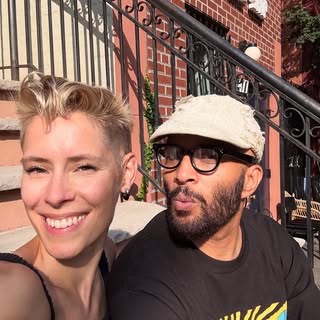 Taking in some #sun as the summer drifts away. Peace & Love Kat & Gio☀️☀️☀️☀️☀️☀️☀️ #thescalpshop #d