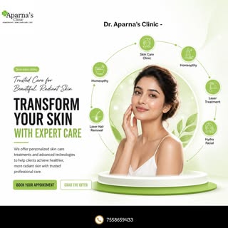 Experience expert homeopathy treatments at Dr. Aparna's Clinic, your trusted cosmetologist in Baner 