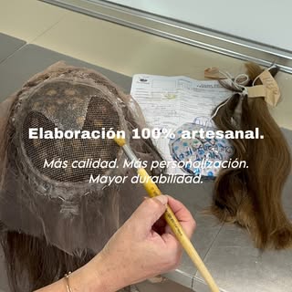 Cada una de nuestras prótesis capilares se confecciona de forma totalmente artesanal. 

Este proceso