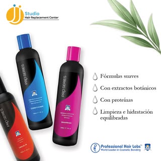 🦸🏻‍♀️🦸‍♂️🧴💪 Conviértete en un PRO! nueva línea para cuidar tu prótesis capilar. #ProfessionalHa
