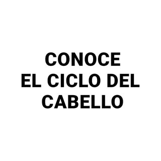 ¿Sabías que perder entre 50 y 100 cabellos al día puede formar parte del ciclo natural del cabello?
