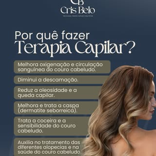 Cuidar do cabelo começa pelo cuidado com o couro cabeludo!✨

A terapia capilar vai muito além da est