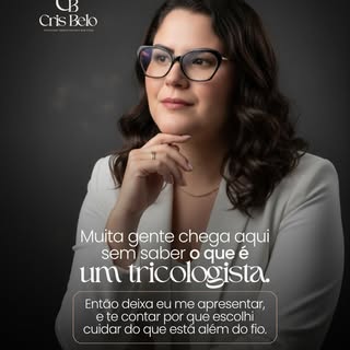 Muitas pessoas chegam até mim sem saber exatamente o que faz um tricologista.

Então, deixa eu me ap