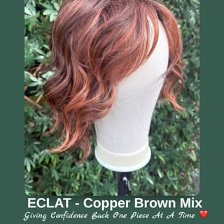Eclat Deluxe in Copper Brown Mix

The finest in hand-crafted luxury! 100% handmade wigs offer the ma