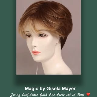 Magic Clic Deluxe by Gisela Mayer made with Heat Friendly Hair fibre and a cap construction that’s 1