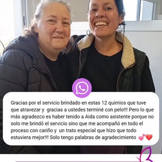 Les compartimos el momento de Verónica al tocar la campana!!

Ella realizó 12 sesiones de Paclitaxel