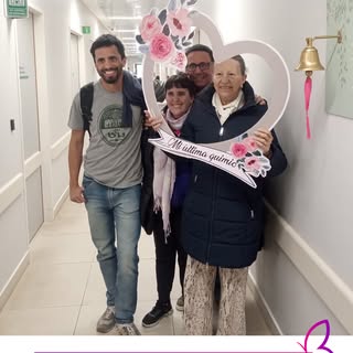 🎗️ Con el apoyo de #Neocaps y la terapia con cascos fríos, acompañamos el camino de María Soledad p