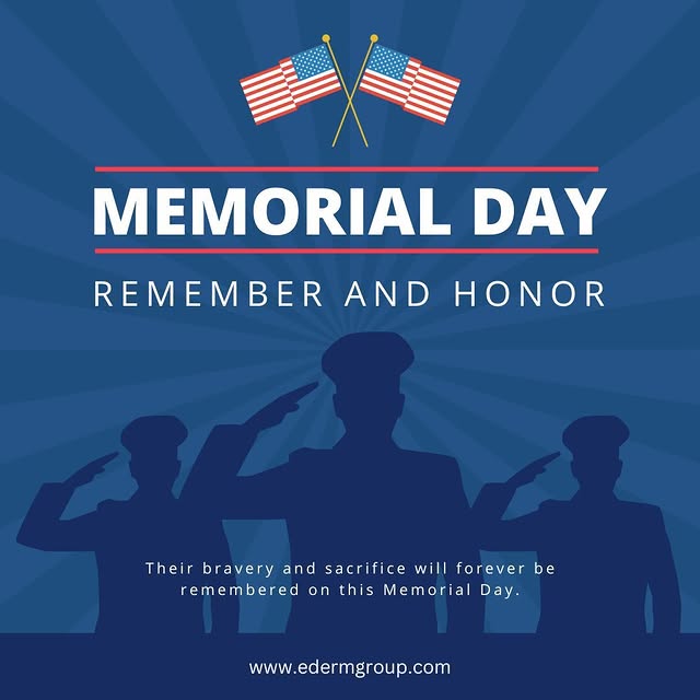 Honoring the heroes who gave everything for our freedom. 🇺🇸

This Memorial Day, Essential Dermatol