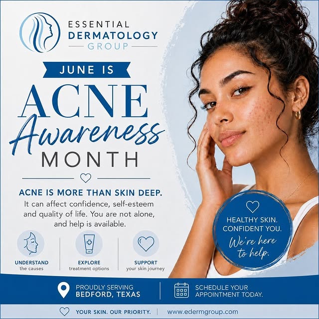 Your skin tells a story—make it one of confidence. 💙

Acne affects millions of people, but you don'