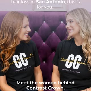 If you’re a woman navigating hair loss in San Antonio, we’d love to meet you. 🤍

Contrast Crown was