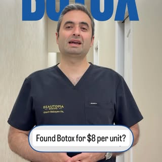 We hear it all the time…

“But I found Botox for $8 a unit.”

Our answer? That’s completely your cho