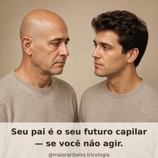 ❌Você não herdou só o sobrenome. Ainda dá tempo de agir, seu cabelo é sua identidade✅