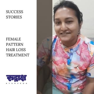 Concerned about female pattern baldness? 

You're not alone. Many women face hair loss and undergo v