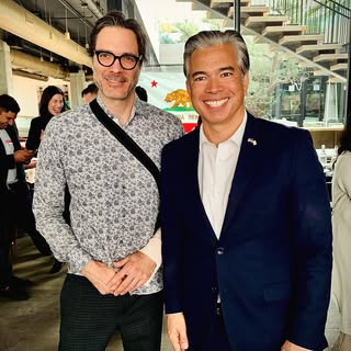Terrific, brilliant man and Attorney General, Rob Bonta, helping make the state of California safer.