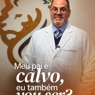 Meu pai é calvo… eu também vou ser? 🤔

Essa é uma das dúvidas mais frequentes no consultório. E a r