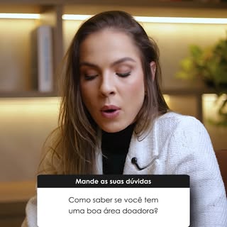 Infelizmente nem todo mundo pode dizer que tem uma excelente área doadora para o transplante capilar