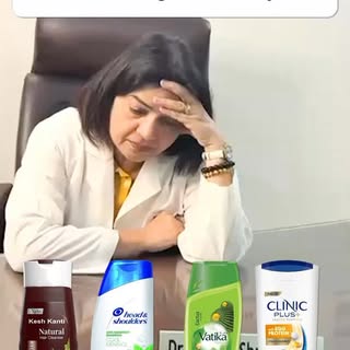 Patient after trying every “miracle” shampoo on the internet 😭🧴

Hair fall 📉
Dandruff 📈
Dryness 