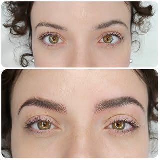 Bella mujer, bellos ojos, no podían no tener bellas cejas. Realzando esa belleza natural con sutilez