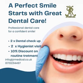 🦷✨ JR Dental Plan ✨🦷

Looking after your smile has never been easier with the JR Dental Plan. 💙

