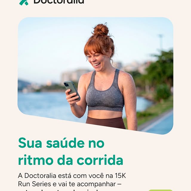 Sua saúde no ritmo da corrida. 🏃‍♀️
Agende consultas, encontre especialistas e cuide de uma maneira