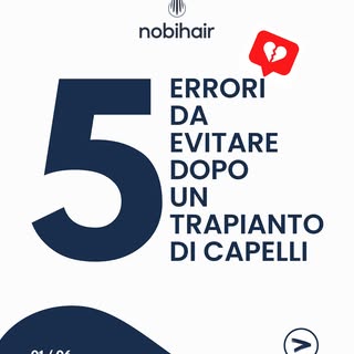Il successo di un trapianto di capelli non dipende solo dall’intervento, ma anche dalle cure nei gio