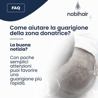 La guarigione della zona donatrice è una parte fondamentale del percorso dopo un trapianto di capell