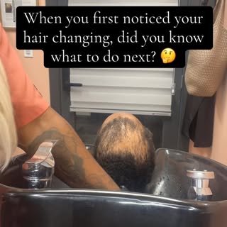 YES or NO? Tell me below 👇🏾#fyp #hairloss #blackhair