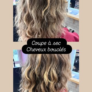 Résultat d’une coupe à sec by Marlène  Essentielle sur cheveux bouclés pour obtenir et définir les b