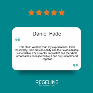 Thank you, Daniel, for sharing your experience with Regeline. We look forward to seeing you again so