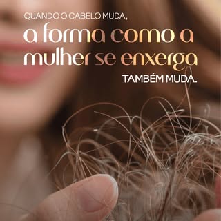 Você já deixou de prender o cabelo, tirar uma foto ou até mudar um penteado por causa da forma como 