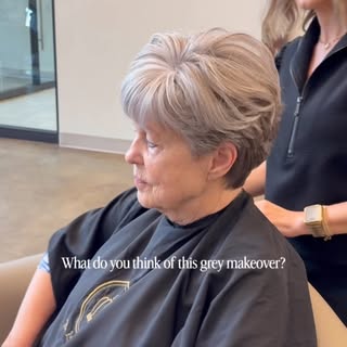 What do you think of this gray makeover? 🤍

Gray hair is beautiful.

The key is finding the right s