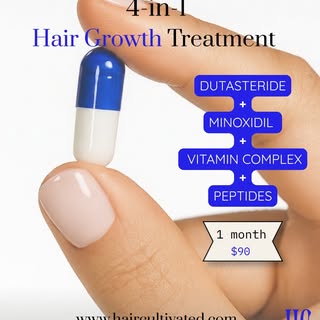 Hair loss doesn’t happen overnight — and neither does hair regrowth.

Most people wait until their p