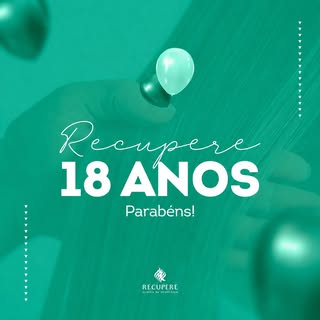 Hoje celebramos 18 anos de dedicação e cuidado! 🎂🎉

Há 18 anos, a Clínica Recupere nasceu com um p