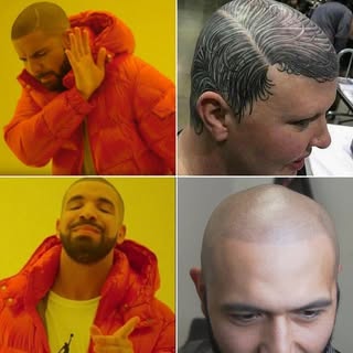 Leave the 'hair tattoos" to the professionals!

 #itsnotjustatattoo
#happymonday
#scalpmicropigmenta