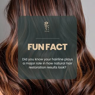 A natural hairline isn’t perfectly straight. It has subtle variations, soft transitions, and a desig