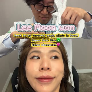 The Seoul appointment I never skip. 

Fourth visit to @leemoonwonclinic_en 

Super Hair Shot✅
Shampo