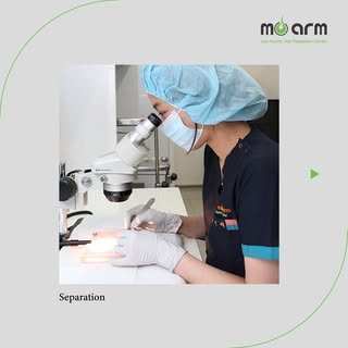 The detail you never see makes all the difference. 🔬

After extraction, each graft at Moarm is exam