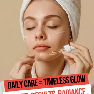 Consistent care = Lasting glow.

Great skin isn't achieved in a day—it's built through daily care an