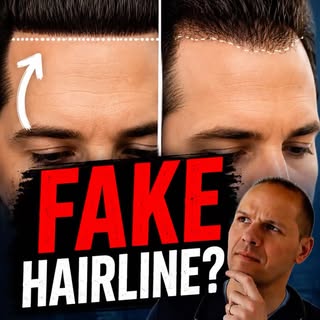 A transplanted hairline should not look like a straight line.

Natural hairline design requires soft