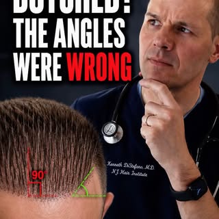 His transplant grew.

But it still did not look natural.

The problem was the angle. Frontal hairs s