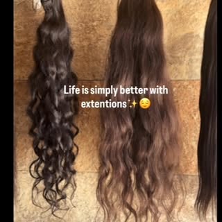Life is just a little better with great hair. ✨

Sometimes all it takes is a fresh set of extensions