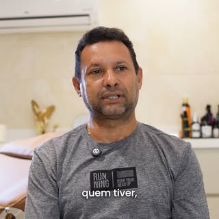 Hoje o Marco Aurélio compartilha conosco a sua jornada de 5 meses de tratamento aqui na clínica. Ele